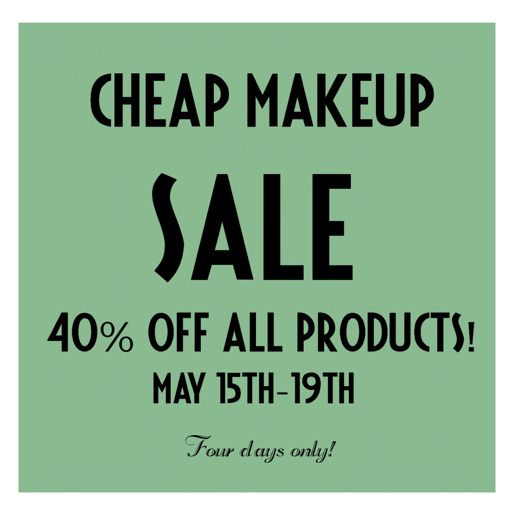 Cheap Makeup Sale!